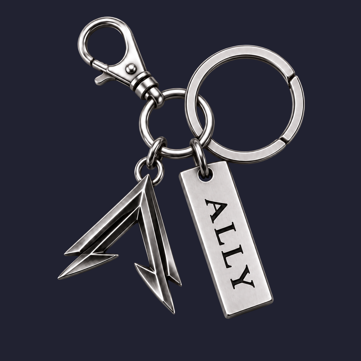 ΛLLY CHARM KEYRING