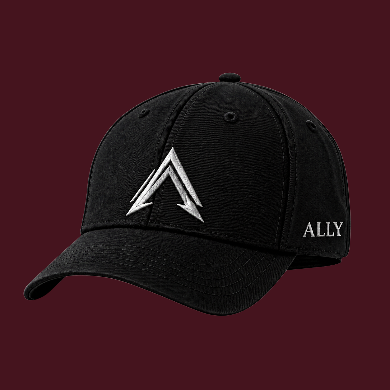 ΛLLY LOGO CAP / BLACK