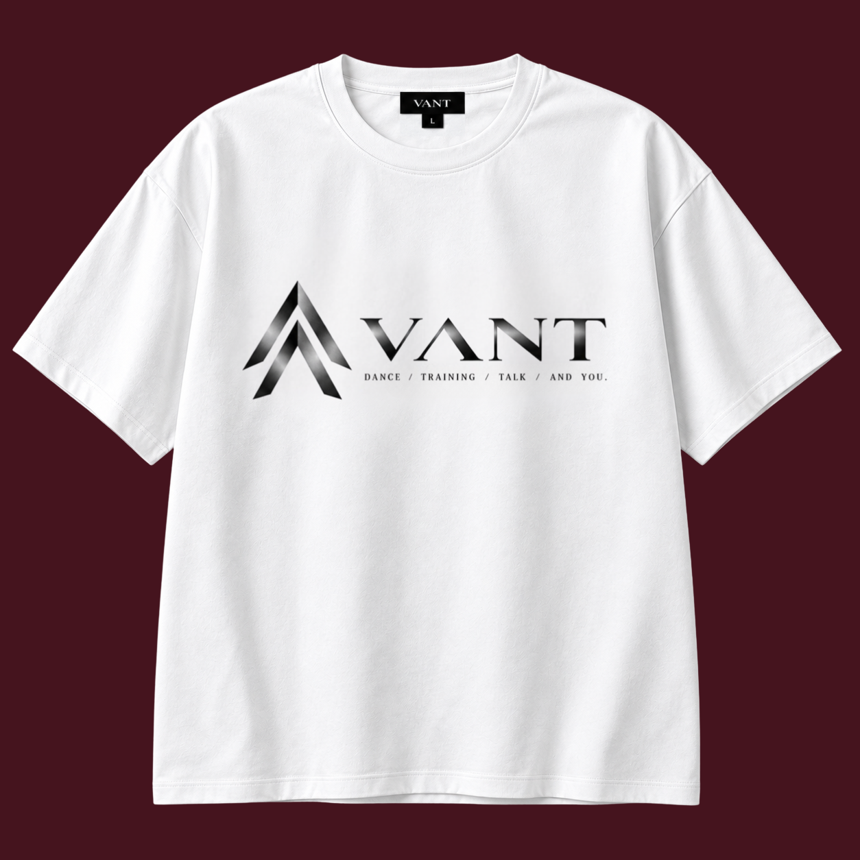 VΛNT CHEVRON TEE / WHITE