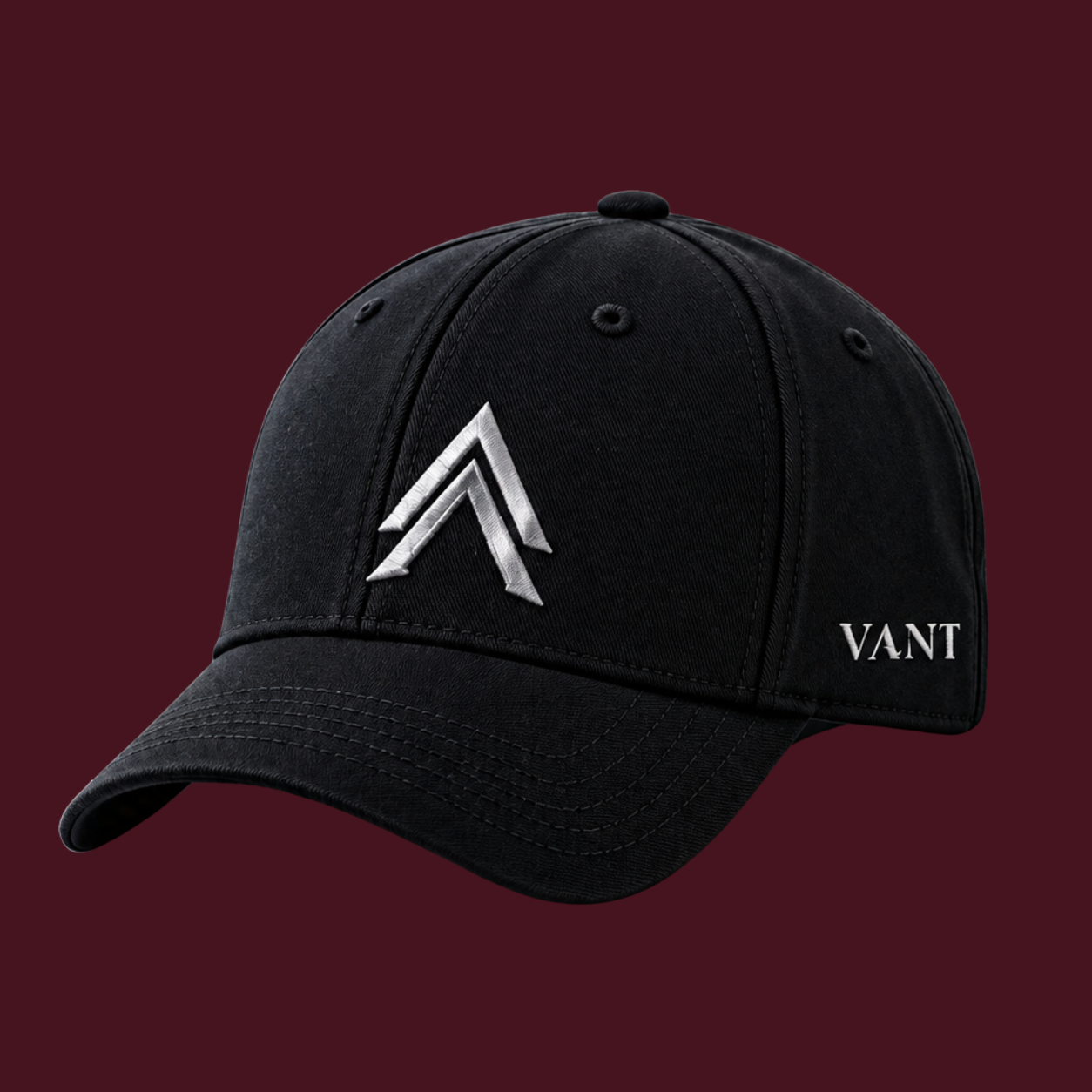 VΛNT LOGO CAP / BLACK