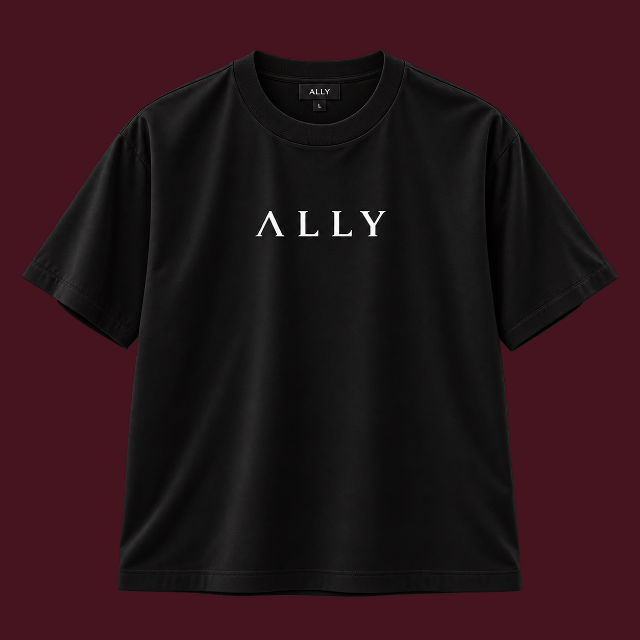 ΛLLY LOGO TEE / BLACK