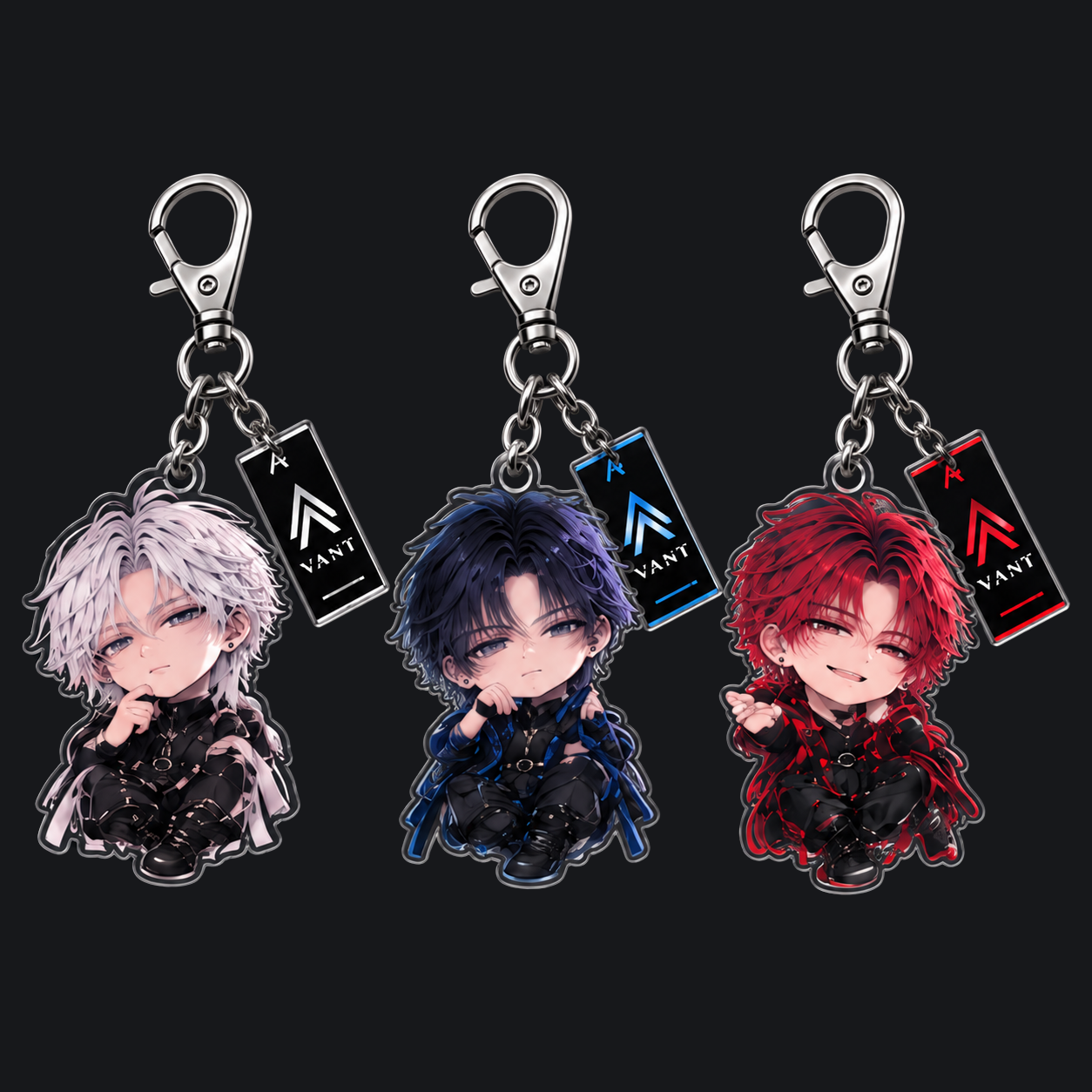 ACRYLIC KEYCHAIN (3 TYPES)
