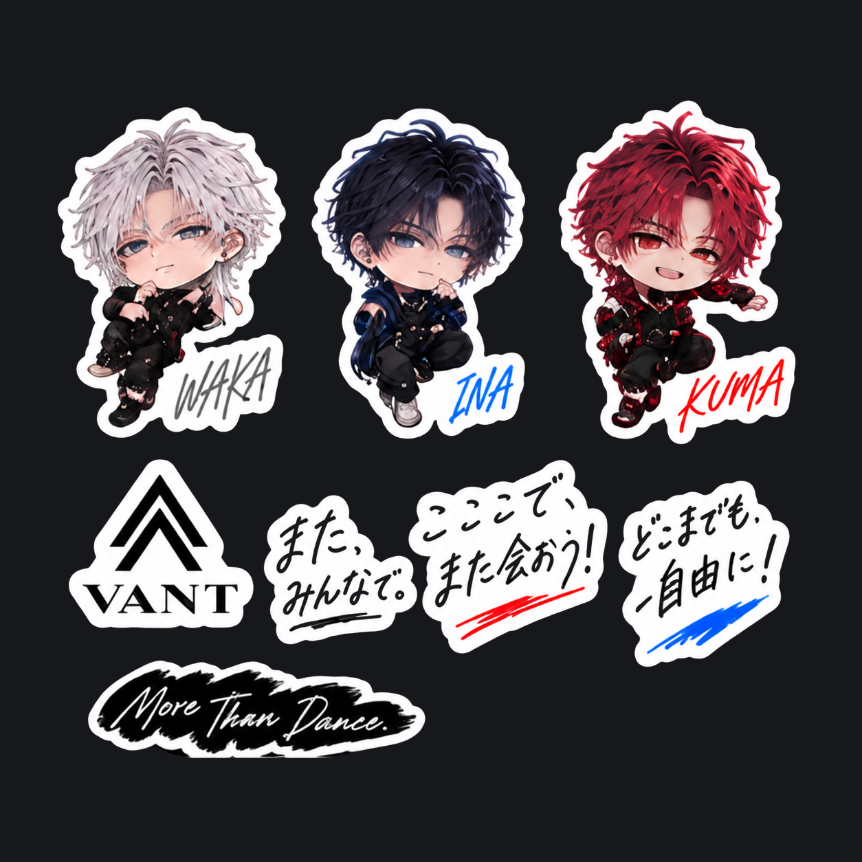 STICKER SHEET (10 TYPES)