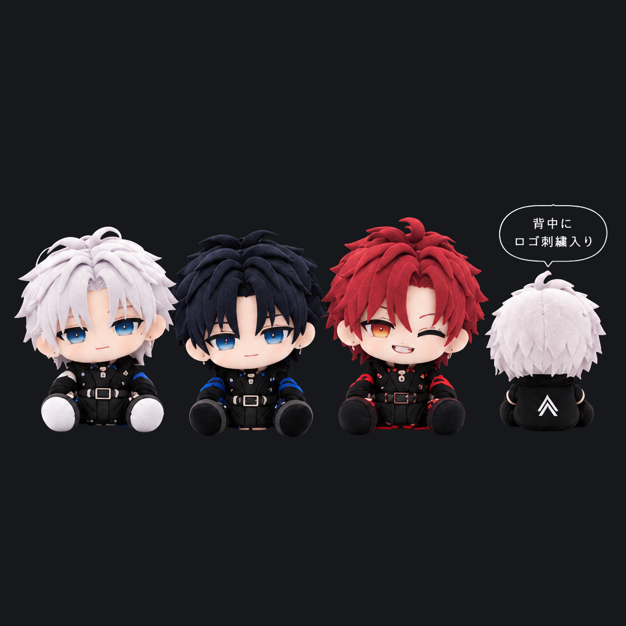 CHIBI PLUSH DOLL (3 TYPES)