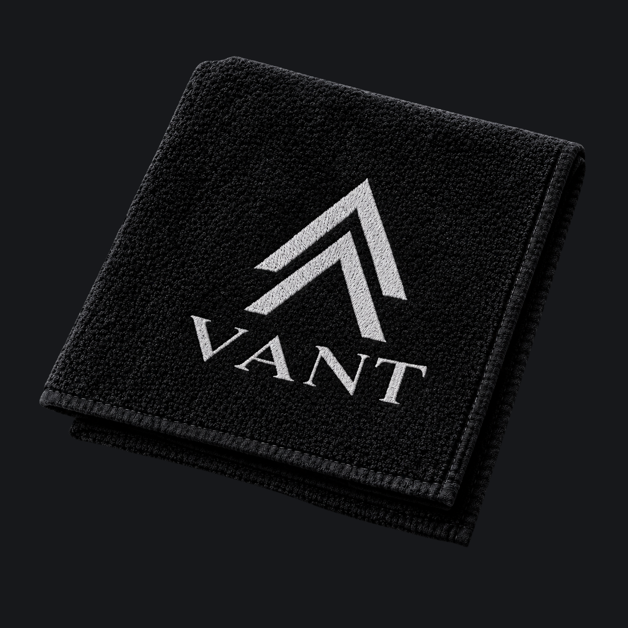 VΛNT FACE TOWEL / BLACK